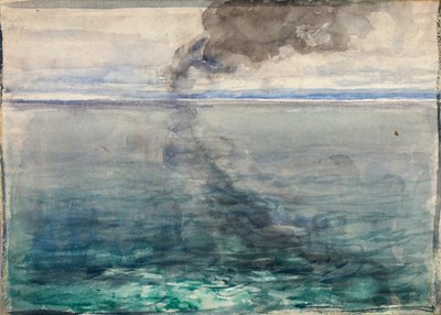 大西洋を横断して帰国、1894 年。 作： Henry Ossawa Tanner