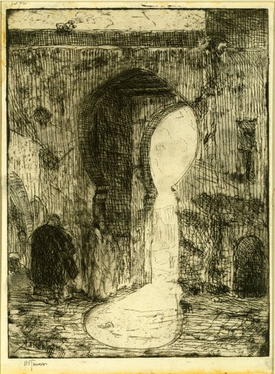 タンジェの門 作： Henry Ossawa Tanner