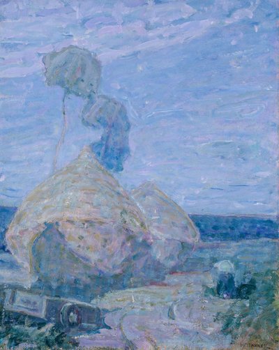 干し草の山 作： Henry Ossawa Tanner