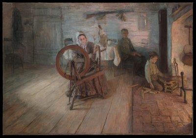 火の光で紡ぐ 作： Henry Ossawa Tanner