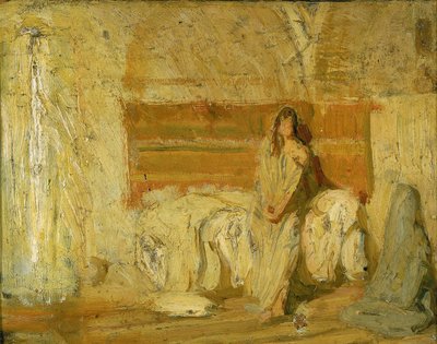 受胎告知の研究 作： Henry Ossawa Tanner
