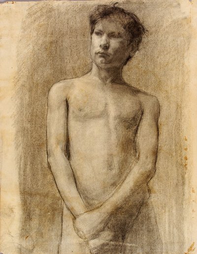 ある青年の研究 作： Henry Ossawa Tanner