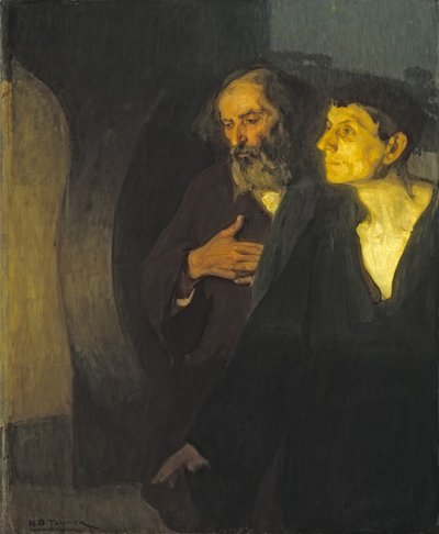墓の二人の弟子、1906年頃 作： Henry Ossawa Tanner