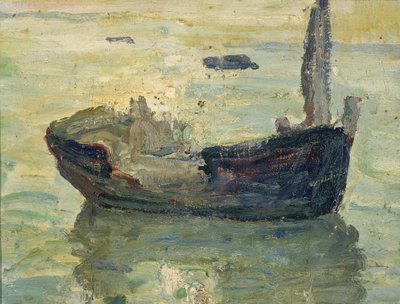 難破船、nd 作： Henry Ossawa Tanner