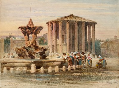 ローマの噴水 作： Henry Parsons Riviere