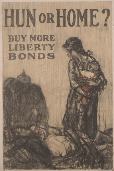 Hun or Homeリバティ債をもっと買おう 作： Henry Patrick Raleigh