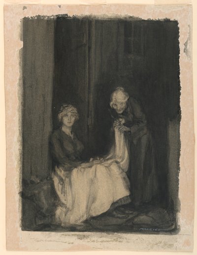 白は我が亜麻、赤は我が指輪、金は我が婚約者の心 作： Henry Patrick Raleigh