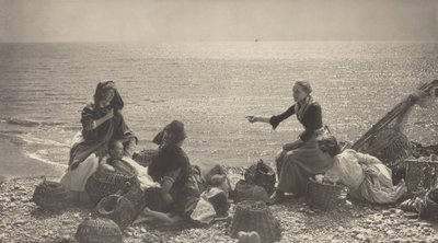ゴシップ・オン・ザ・ビーチ 作： Henry Peach Robinson