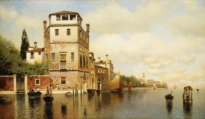 ヴェネツィアでの正午、 作： Henry Pember Smith