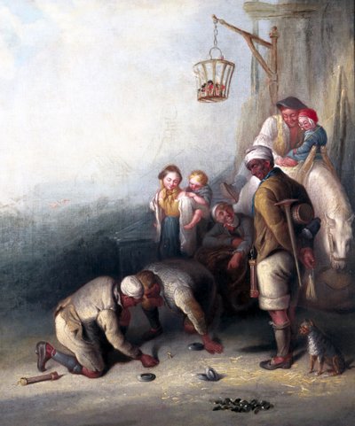 紛争ショット、1836年 作： Henry Perlee Parker