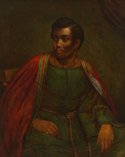 オセロとしてのアイラ・オルドリッジ、c。 1830年。 作： Henry Perronet Briggs