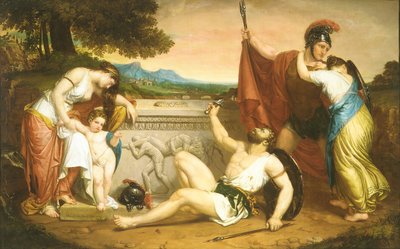 戦争の賃金、1848年。 作： Henry Peters Gray