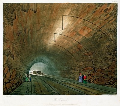 「トンネル」、1831 作： Henry Pyall
