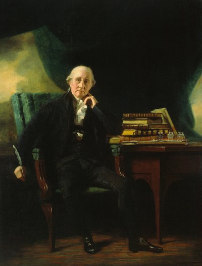 Gask IIのアダム・ローランド、 作： Henry Raeburn