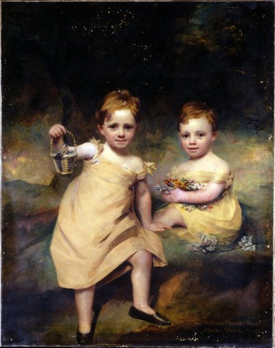 ウィリアム・ソロルド・ウッドとチャールズ・ソロルド・ウッドの二重の肖像 作： Henry Raeburn