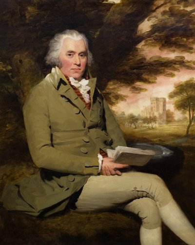 キャッスルハントリーのジョージ・パターソン、1790年頃（キャンバスに油彩） 作： Henry Raeburn