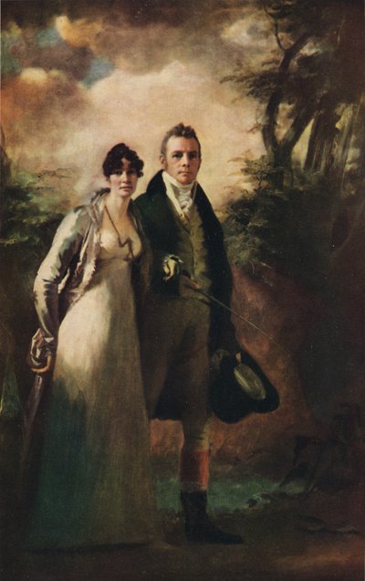 カイルジーのロバートキャンベル夫妻、c1805、1926 作： Henry Raeburn