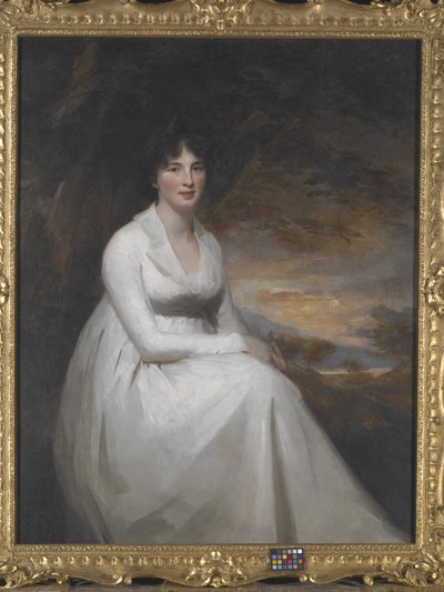 マクドウォール夫人（キャンバスに油彩） 作： Henry Raeburn