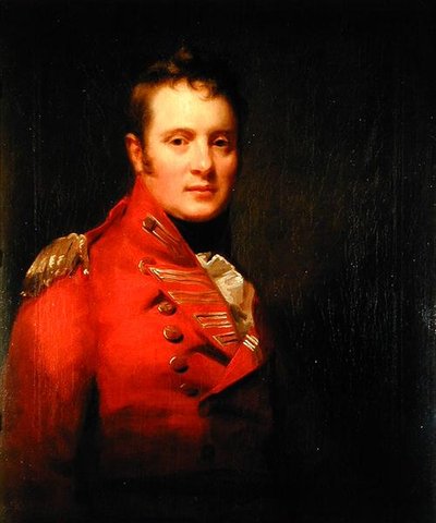 ポッシルのアレキサンダー・キャンベル大佐の肖像（油彩・キャンバス 作： Henry Raeburn