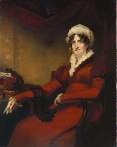 エリザベススチュワートリチャードソン夫人の肖像 作： Henry Raeburn
