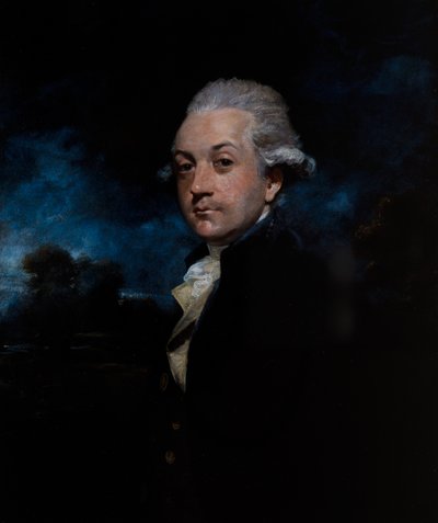 サー フランシス レガット シャントリー R.A. の肖像 作： Henry Raeburn