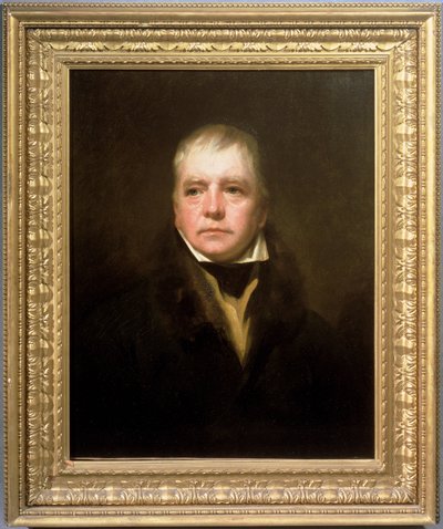 ウォルター・スコット卿の肖像（1771-1832） 作： Henry Raeburn