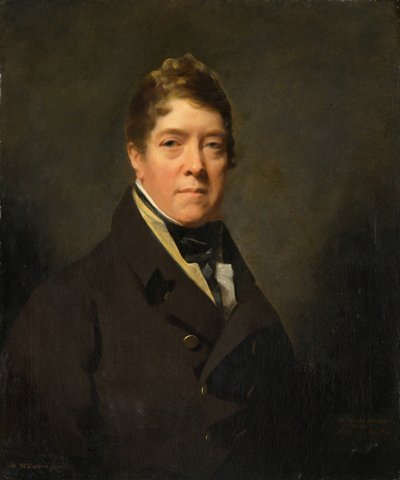 サー ブルック ブースビー (1744-1824)、1790-1800 年頃 (キャンバスに油彩) 作： Henry Raeburn