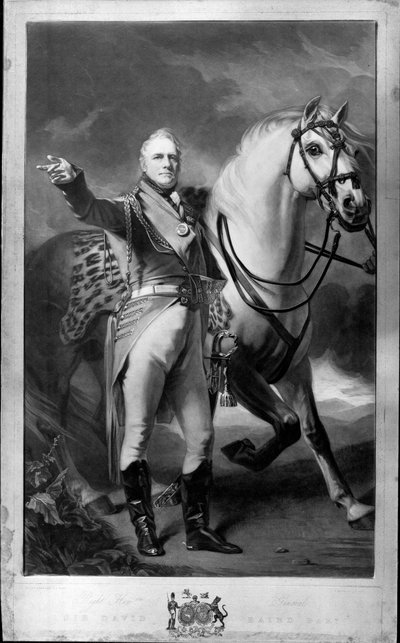 デイビッドベアードバート卿GCB、KC第24連隊大佐、1811年 作： Henry Raeburn