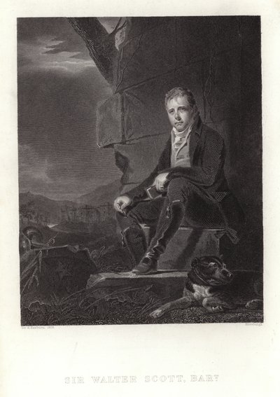 ウォルター・スコット卿 作： Henry Raeburn