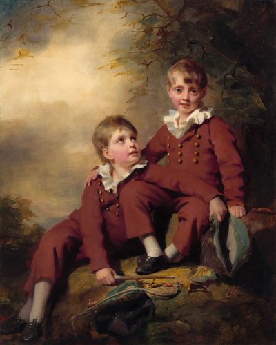 ビニングチルドレン、おそらくc。 1811年。 作： Henry Raeburn