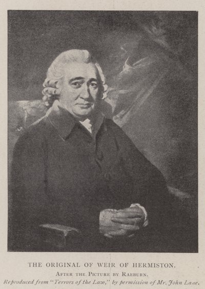 ウィアオブハーミストンのオリジナル 作： Henry Raeburn