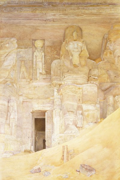 アブシンベル、1900 作： Henry Roderick Newman