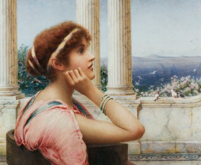古典的な美しさ、 作： Henry Ryland