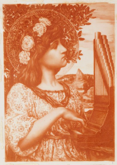 聖セシリア 作： Henry Ryland