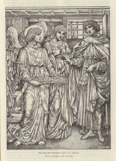 第二修道女の物語 作： Henry Ryland
