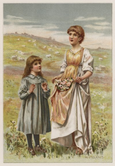 We will praise Thee（カラーリトグラフ 作： Henry Ryland