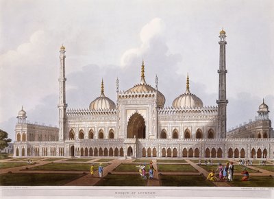 ラクナウのモスク、1824 作： Henry Salt