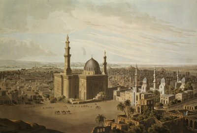 ダニエルハヴェル（1785-1826）1809によって刻まれたグランドカイロのビュー 作： Henry Salt