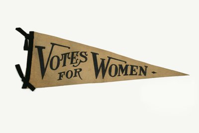 女性のための投票キャンペーンペナント 作： Henry Schwartz