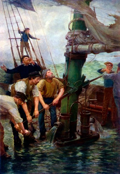 パンプスですべての手！ヘンリー・S・トゥク 作： Henry Scott Tuke