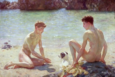 同志、1924 作： Henry Scott Tuke