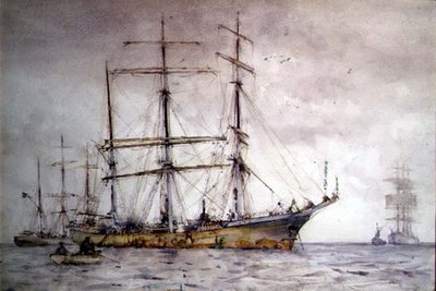 出荷風景 作： Henry Scott Tuke