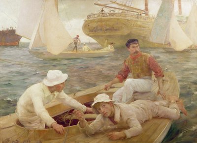 ザランホーム、1902 作： Henry Scott Tuke