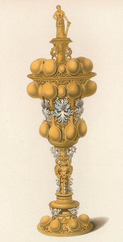 陛下のコレクションのカップ、ウィンザー城、c 1540 作： Henry Shaw
