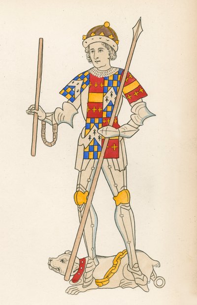 ヘンリー・ボーチャンプ、ウォーリック公爵、1483-85年 作： Henry Shaw
