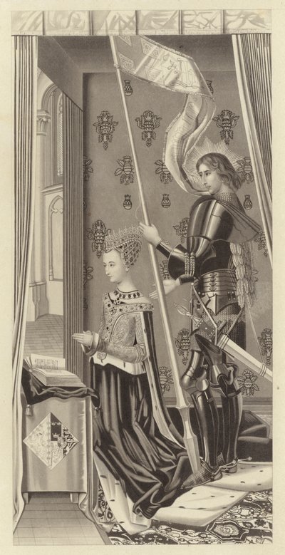 スコットランドのマーガレット女王、約1483年 作： Henry Shaw