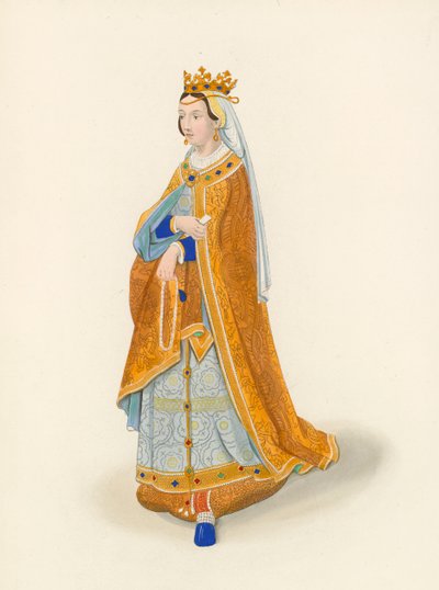 フィリップ女王、1525年 作： Henry Shaw