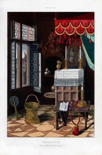 宗教的な道具、c1520、1843。 作： Henry Shaw