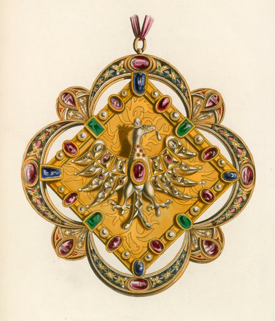 皇帝チャールズ5世の留め金、c 1530 作： Henry Shaw
