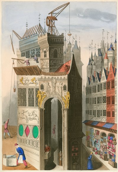 トロイの町、1498-1515 作： Henry Shaw